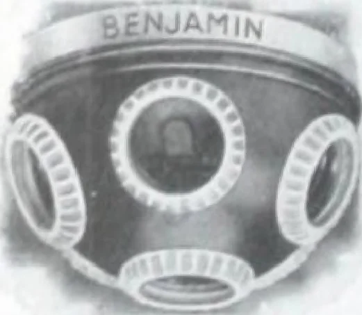 An illustration from Benjamin Electric Mfg. Co., manufacturers, wireless clusters and lighting specialties., 1912, leaf 9