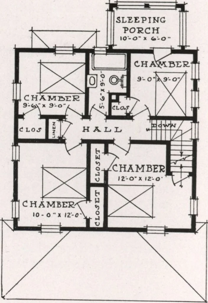 An illustration from Better built homes volume II, 1917, leaf 11