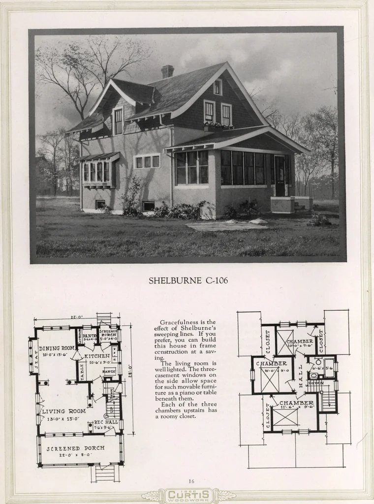 An illustration from Better built homes volume II, 1917, leaf 17