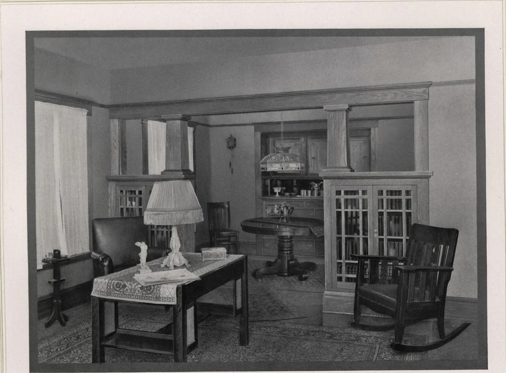 An illustration from Better built homes volume II, 1917, leaf 22