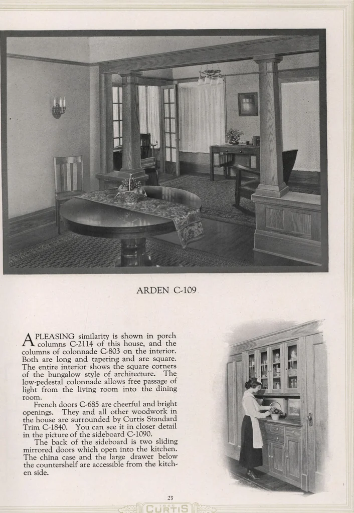 An illustration from Better built homes volume II, 1917, leaf 24