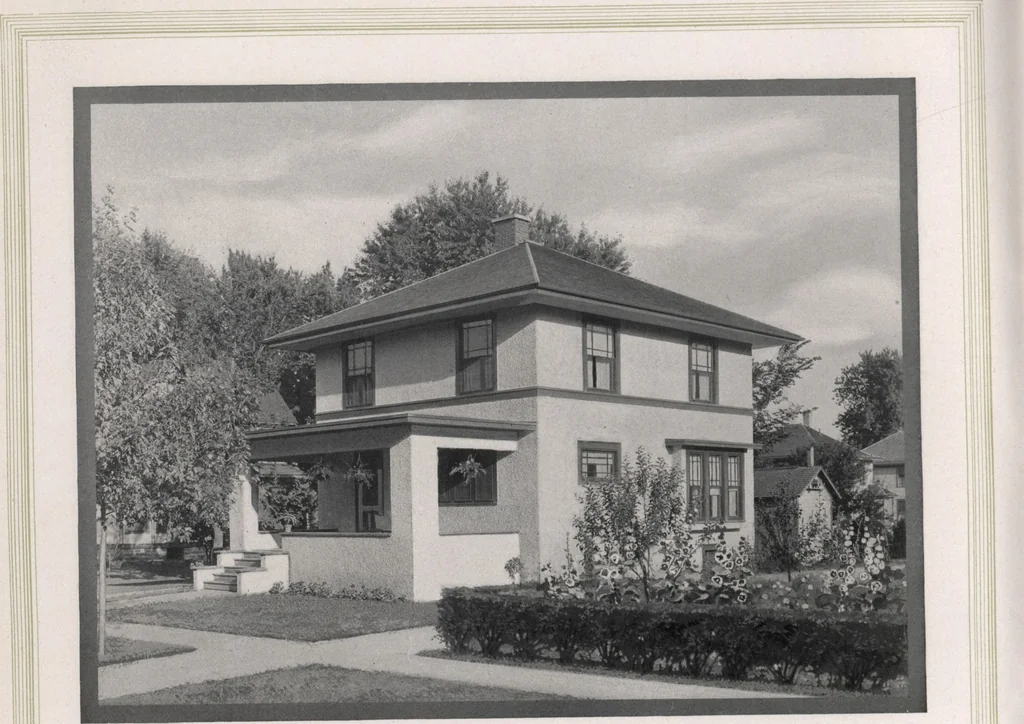 An illustration from Better built homes volume II, 1917, leaf 25