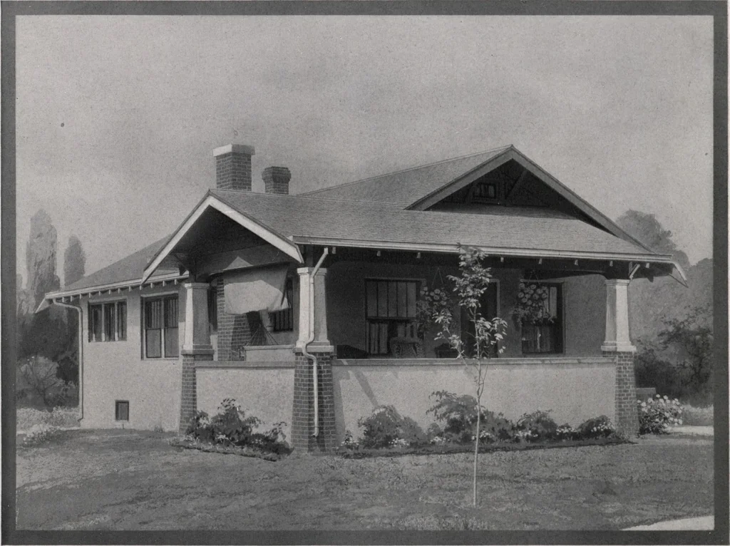 An illustration from Better built homes volume II, 1917, leaf 29