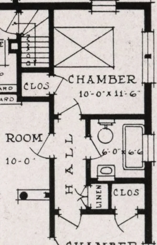 An illustration from Better built homes volume II, 1917, leaf 29