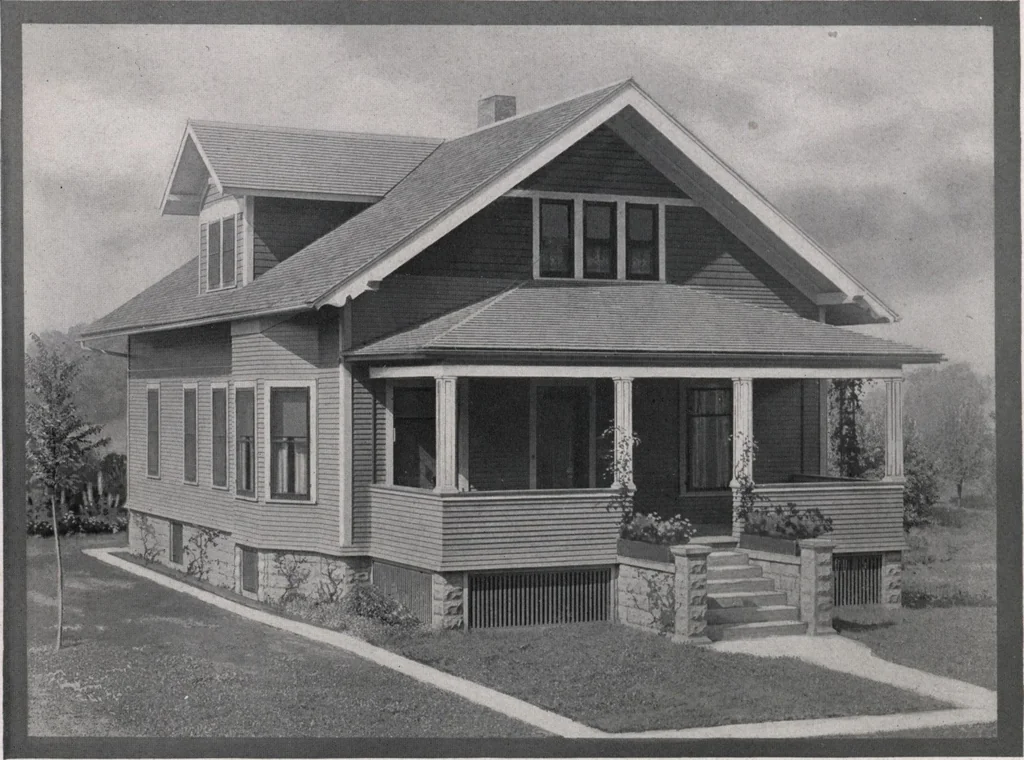 An illustration from Better built homes volume II, 1917, leaf 31