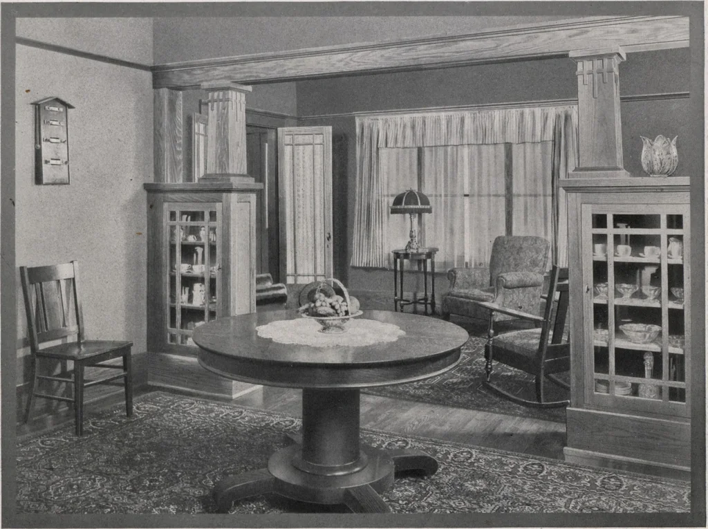 An illustration from Better built homes volume II, 1917, leaf 34