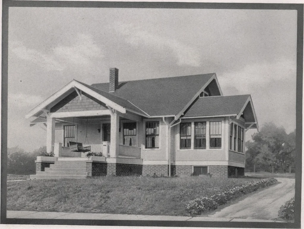An illustration from Better built homes volume II, 1917, leaf 35