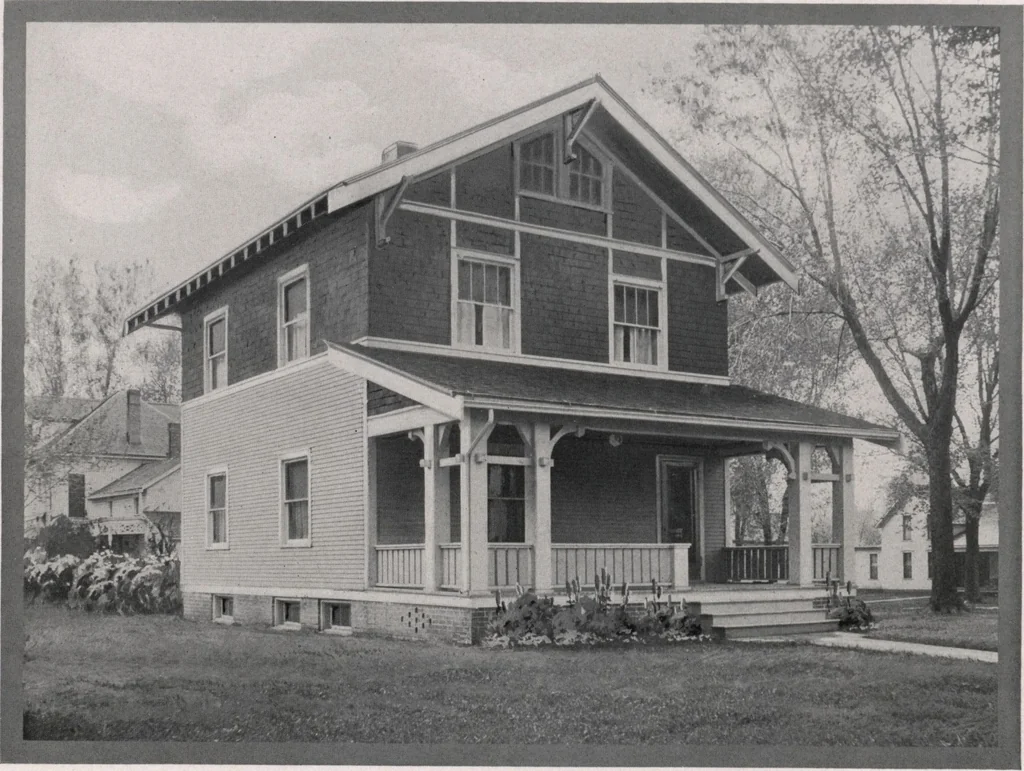 An illustration from Better built homes volume II, 1917, leaf 37