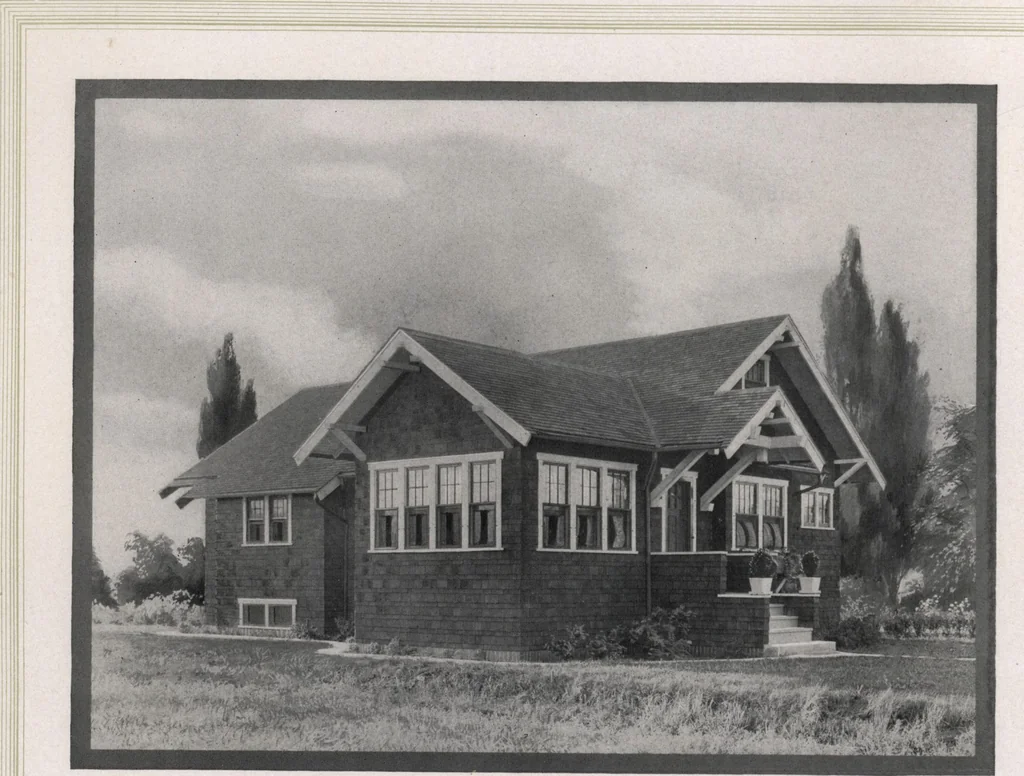 An illustration from Better built homes volume II, 1917, leaf 39