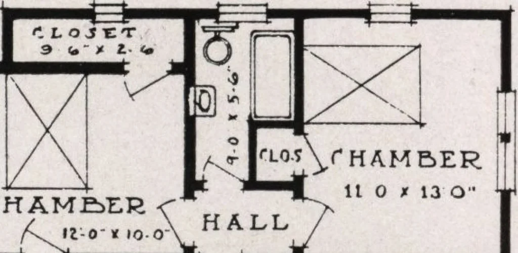 An illustration from Better built homes volume II, 1917, leaf 39
