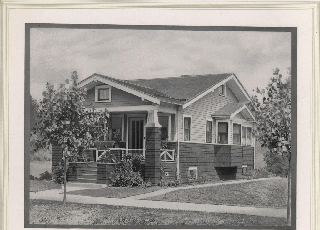 An illustration from Better built homes volume II, 1917, leaf 45
