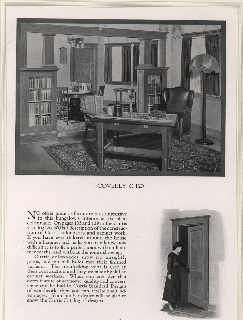 An illustration from Better built homes volume II, 1917, leaf 46