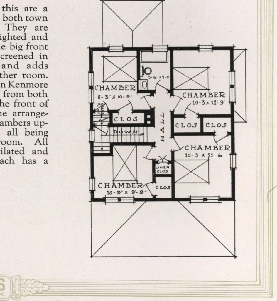 An illustration from Better built homes volume II, 1917, leaf 47