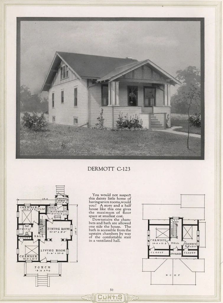 An illustration from Better built homes volume II, 1917, leaf 51