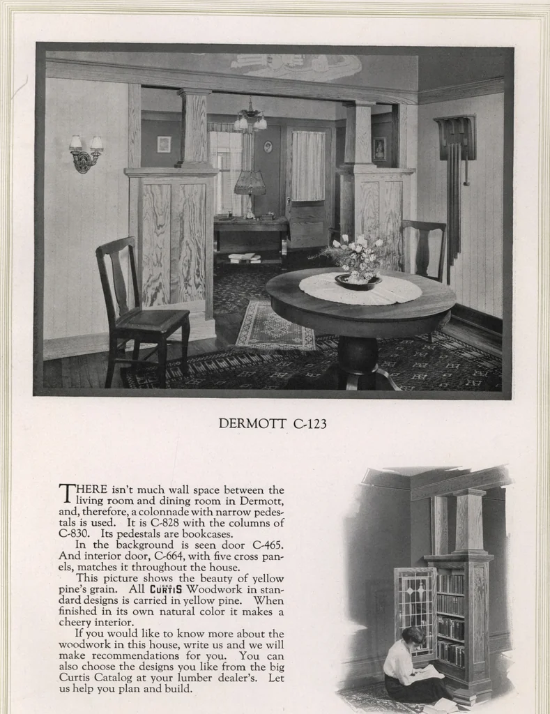 An illustration from Better built homes volume II, 1917, leaf 52