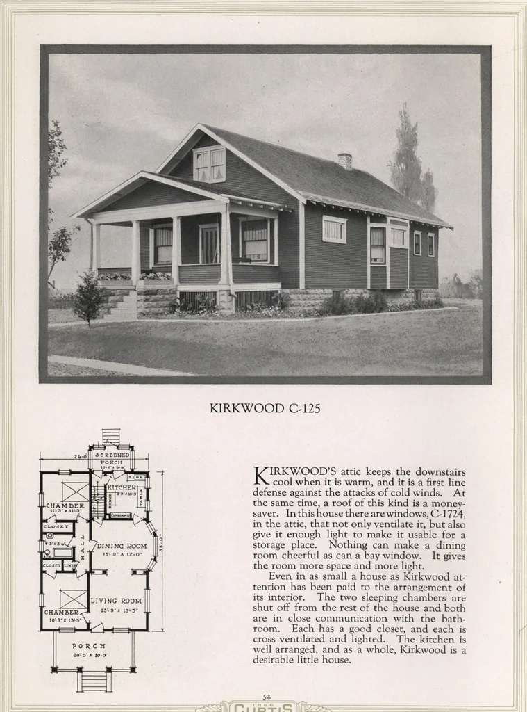An illustration from Better built homes volume II, 1917, leaf 55