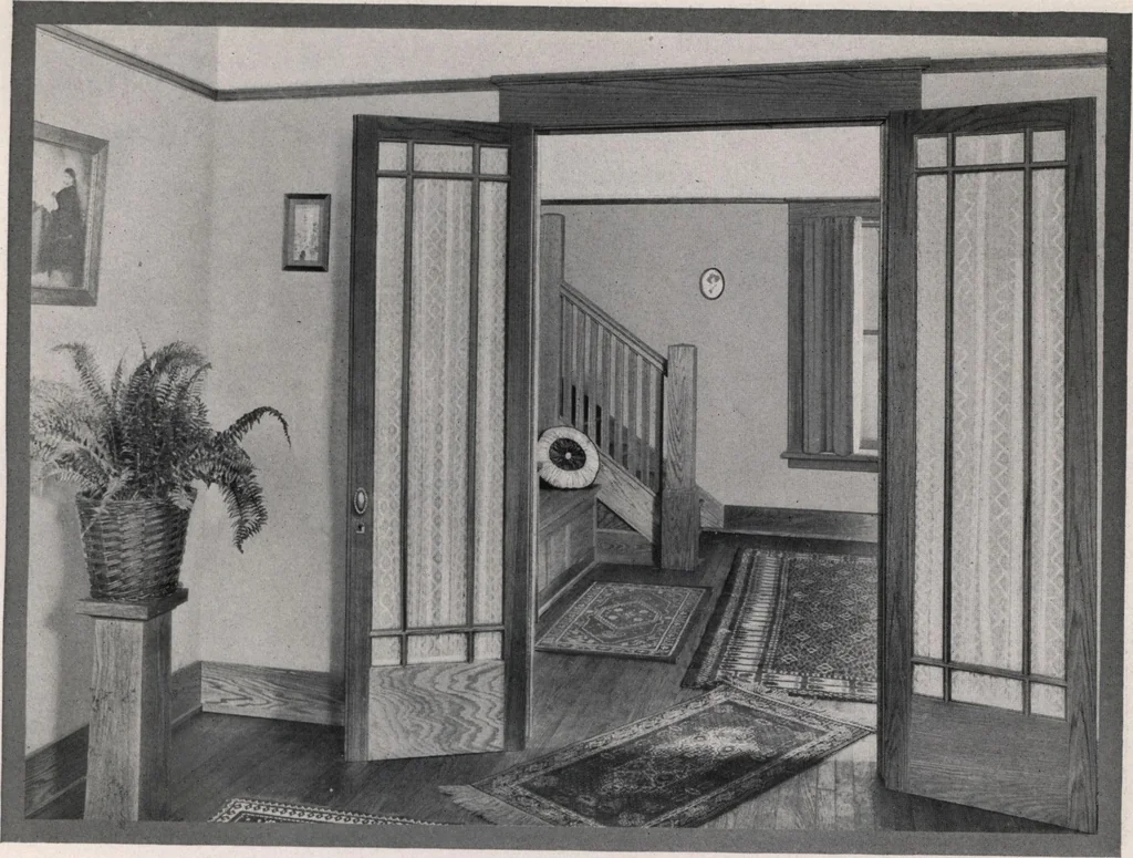 An illustration from Better built homes volume II, 1917, leaf 60