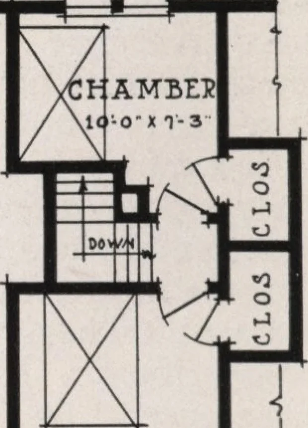 An illustration from Better built homes volume II, 1917, leaf 61
