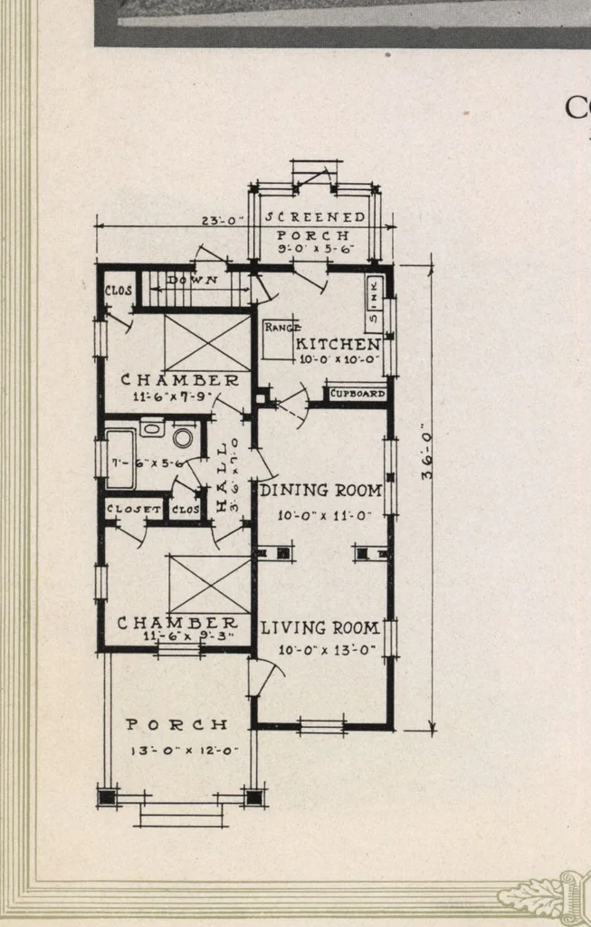 An illustration from Better built homes volume II, 1917, leaf 63