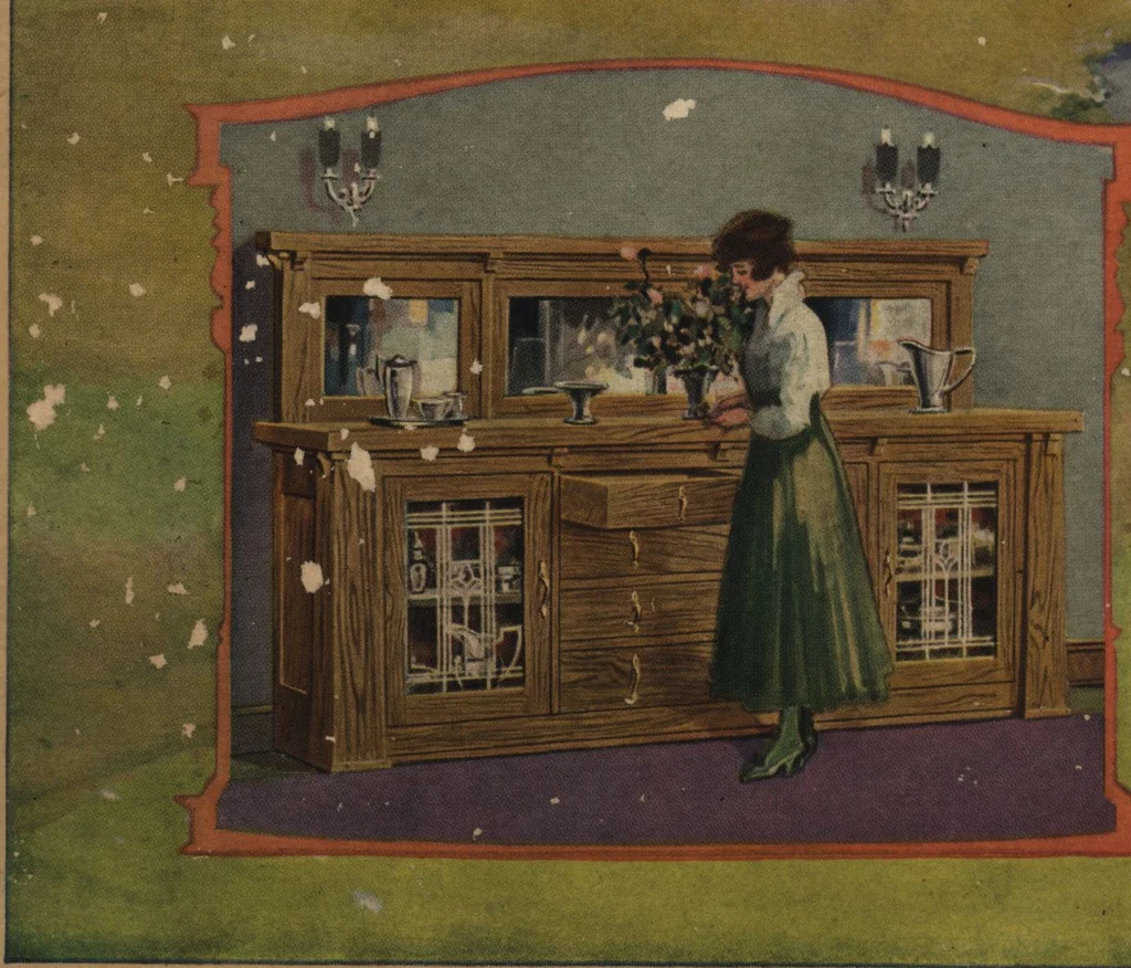 An illustration from Better built homes volume II, 1917, leaf 67