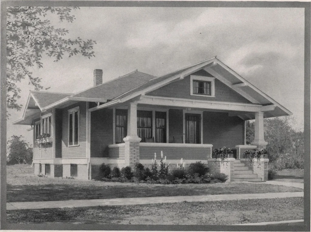 An illustration from Better built homes volume II, 1917, leaf 9