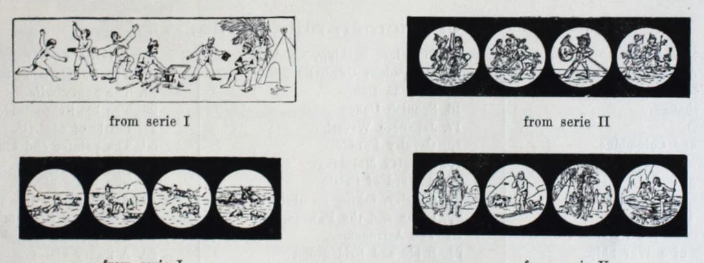 An illustration from Special Catalogue and Price List of Instructive Mechanical, Optical and Electrical Toys, 1902, leaf 19