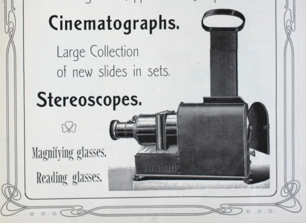 An illustration from Special Catalogue and Price List of Instructive Mechanical, Optical and Electrical Toys, 1902, leaf 4