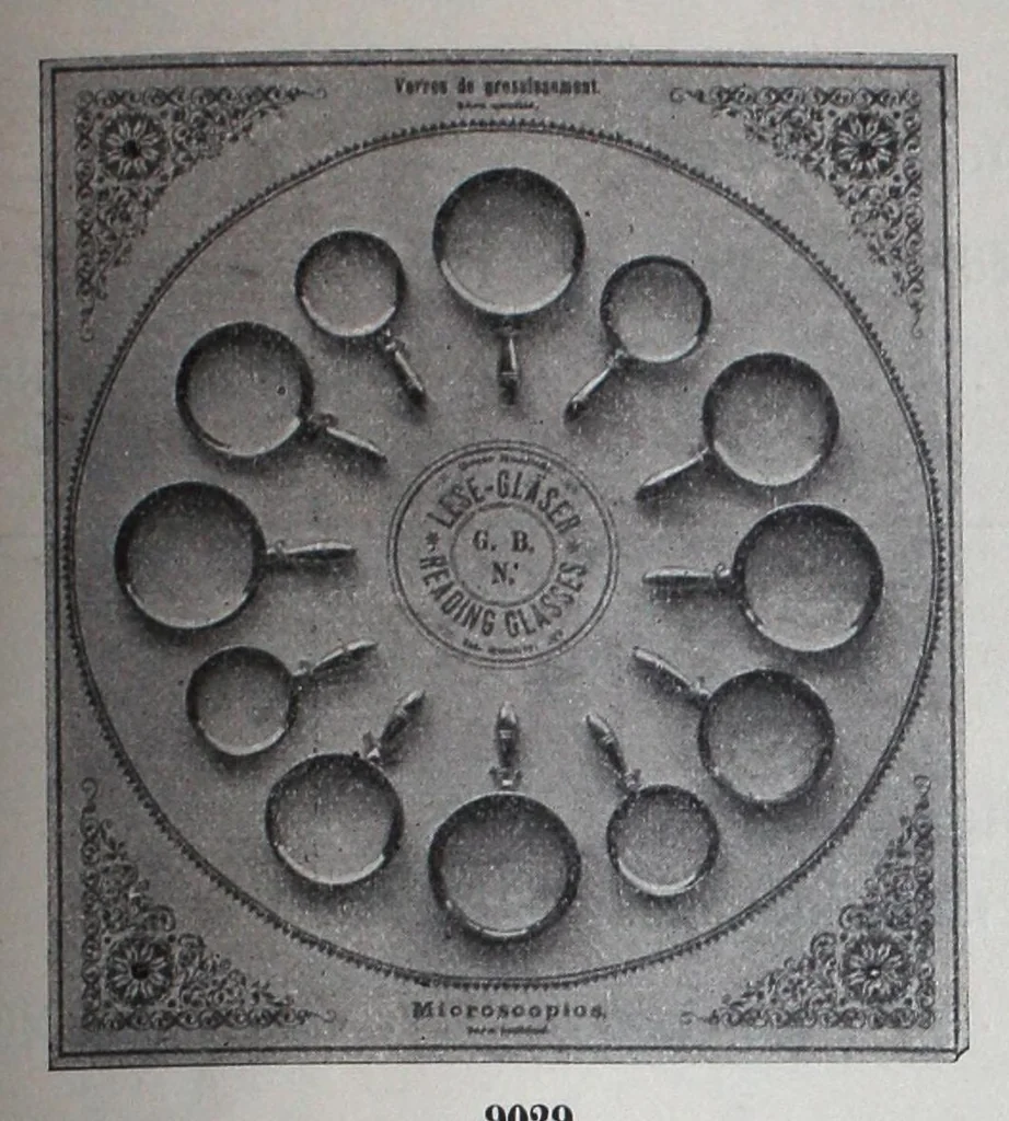An illustration from Special Catalogue and Price List of Instructive Mechanical, Optical and Electrical Toys, 1902, leaf 48