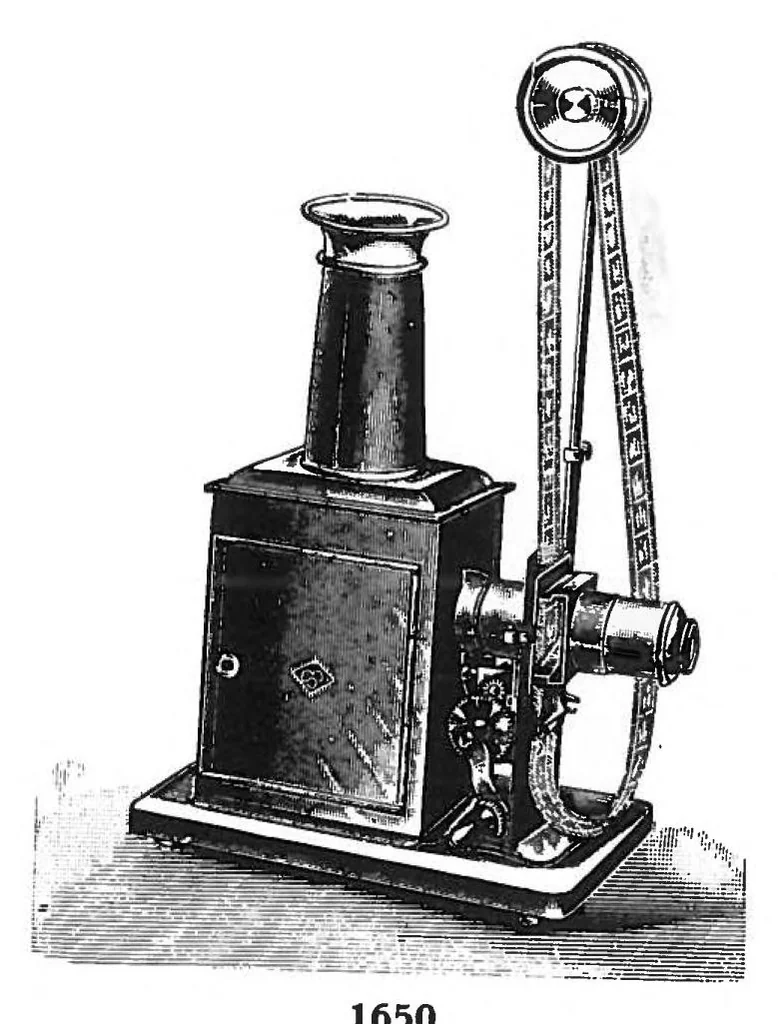 An illustration from Gebrüder Bing: Instructive Optical Toys, 1906, leaf 14
