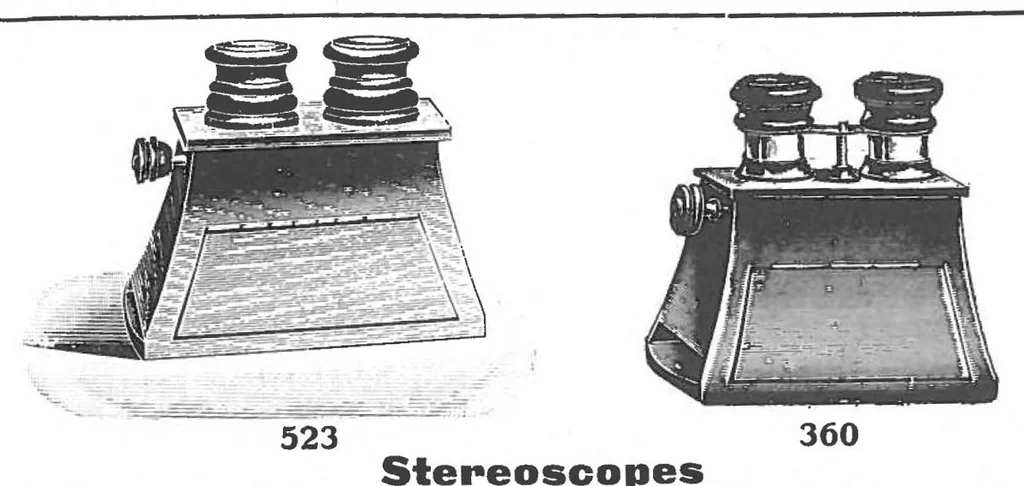 An illustration from Gebrüder Bing: Instructive Optical Toys, 1906, leaf 33