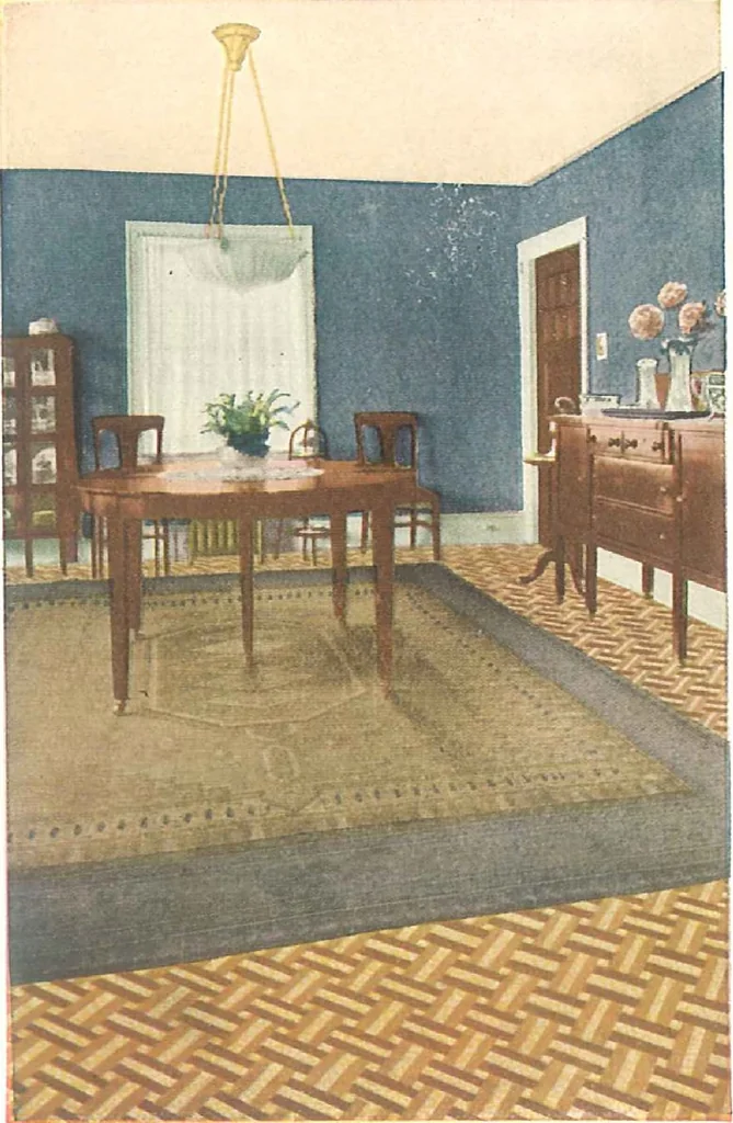 An illustration from Blabon art linoleum styles for 1921., 1921, leaf 10