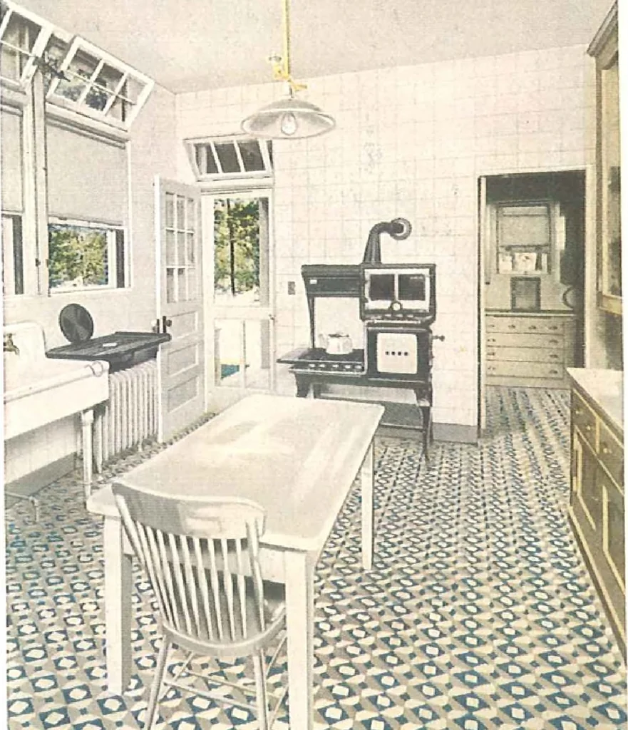 An illustration from Blabon art linoleum styles for 1921., 1921, leaf 11