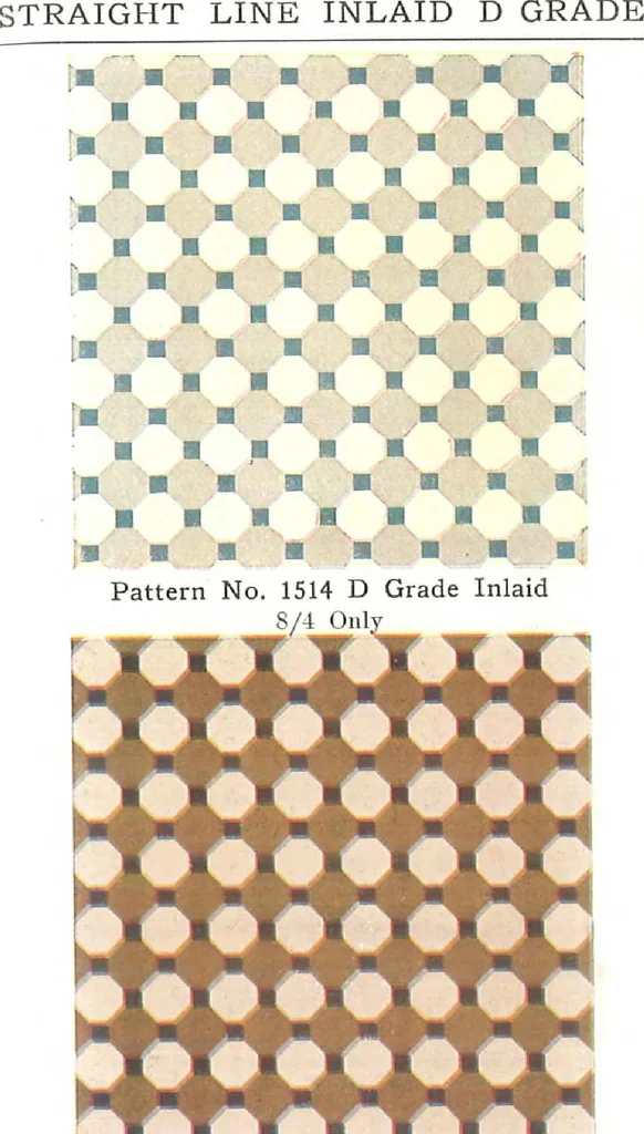 An illustration from Blabon art linoleum styles for 1921., 1921, leaf 19