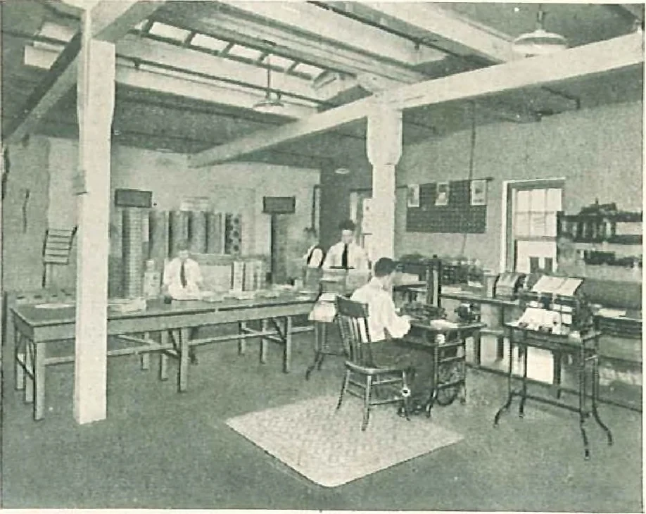 An illustration from Blabon art linoleum styles for 1921., 1921, leaf 2