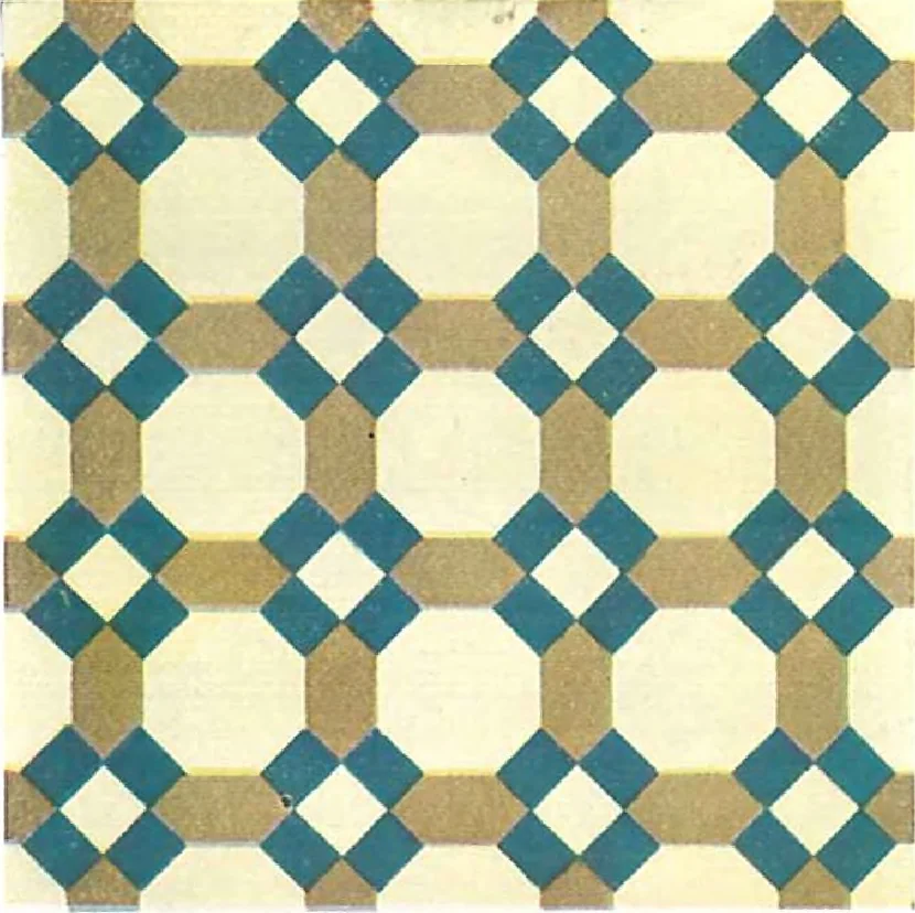 An illustration from Blabon art linoleum styles for 1921., 1921, leaf 21