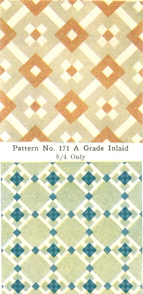 An illustration from Blabon art linoleum styles for 1921., 1921, leaf 23