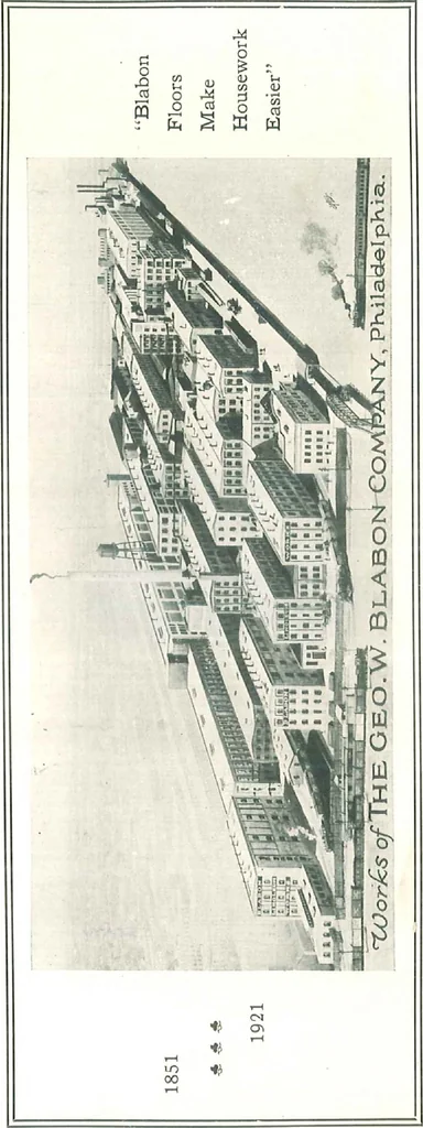 An illustration from Blabon art linoleum styles for 1921., 1921, leaf 3