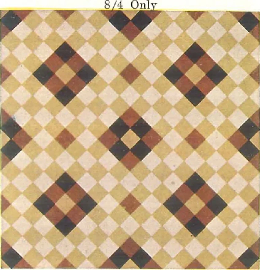 An illustration from Blabon art linoleum styles for 1921., 1921, leaf 30