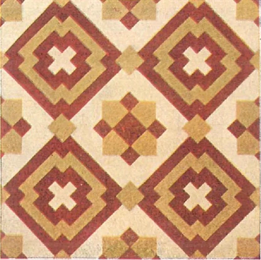 An illustration from Blabon art linoleum styles for 1921., 1921, leaf 36
