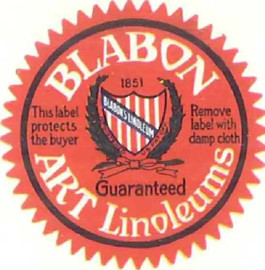 An illustration from Blabon art linoleum styles for 1921., 1921, leaf 4