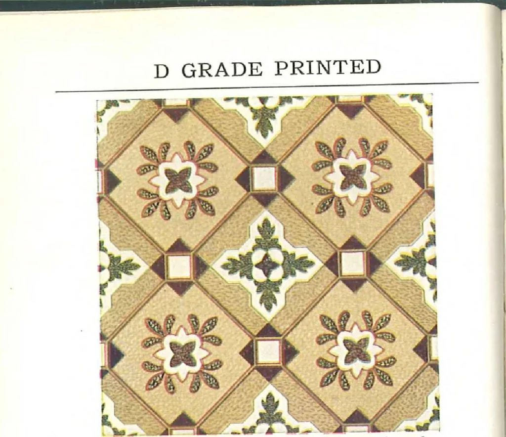 An illustration from Blabon art linoleum styles for 1921., 1921, leaf 44