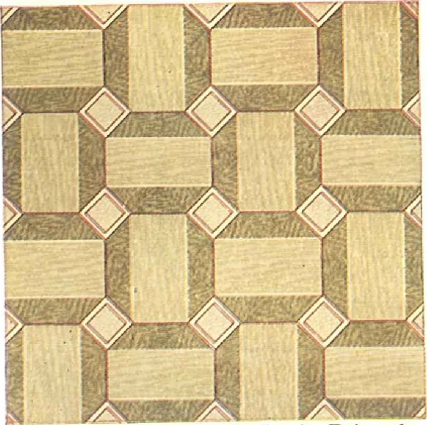 An illustration from Blabon art linoleum styles for 1921., 1921, leaf 45