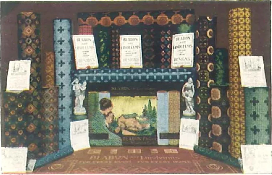 An illustration from Blabon art linoleum styles for 1921., 1921, leaf 5