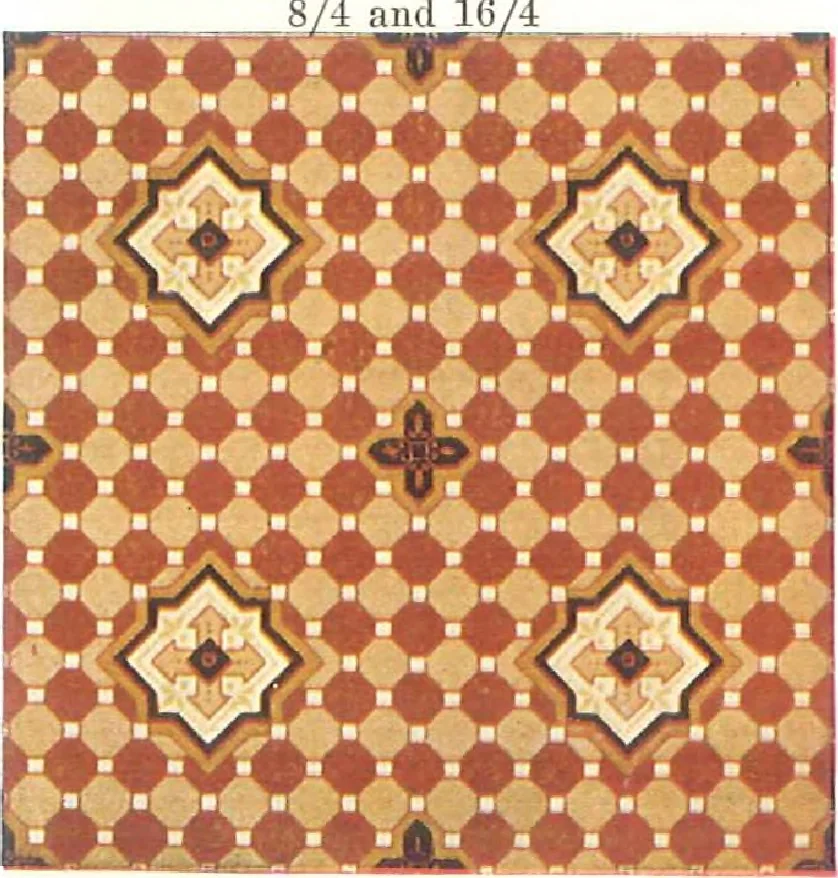 An illustration from Blabon art linoleum styles for 1921., 1921, leaf 52