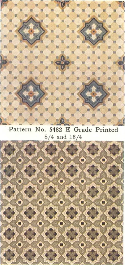 An illustration from Blabon art linoleum styles for 1921., 1921, leaf 57