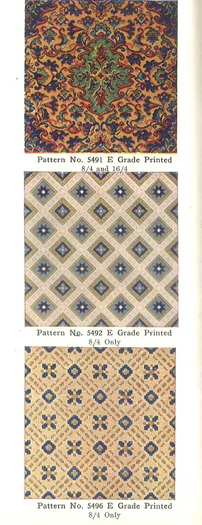 An illustration from Blabon art linoleum styles for 1921., 1921, leaf 58
