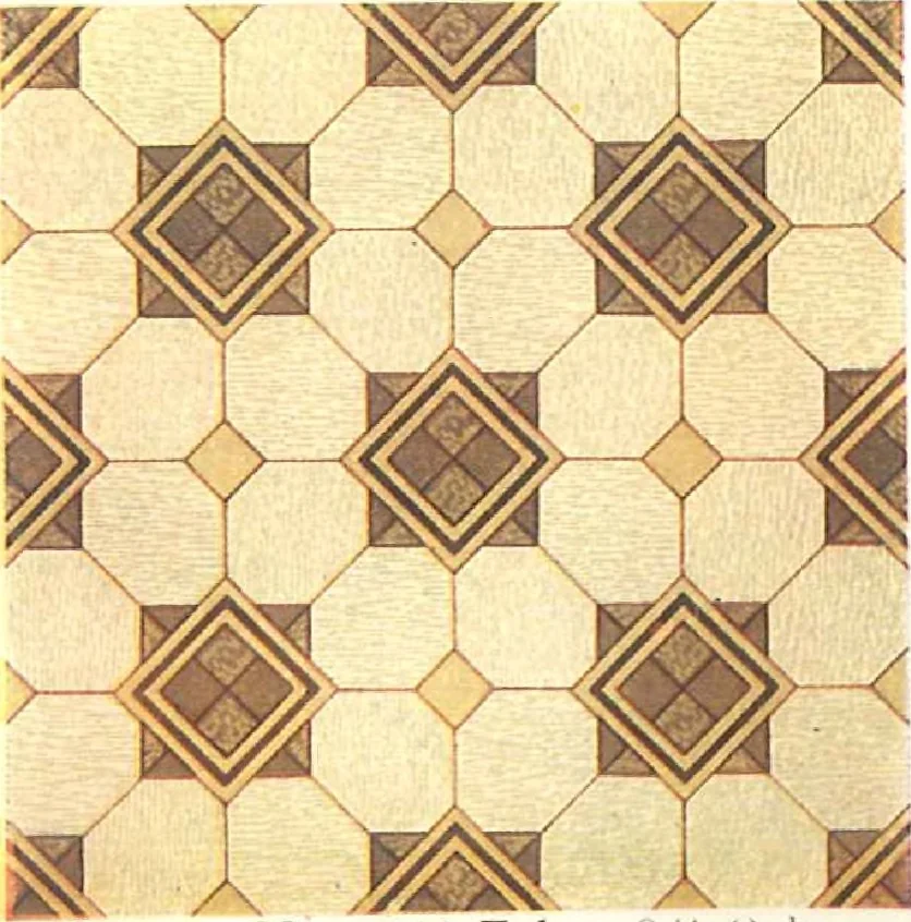 An illustration from Blabon art linoleum styles for 1921., 1921, leaf 66