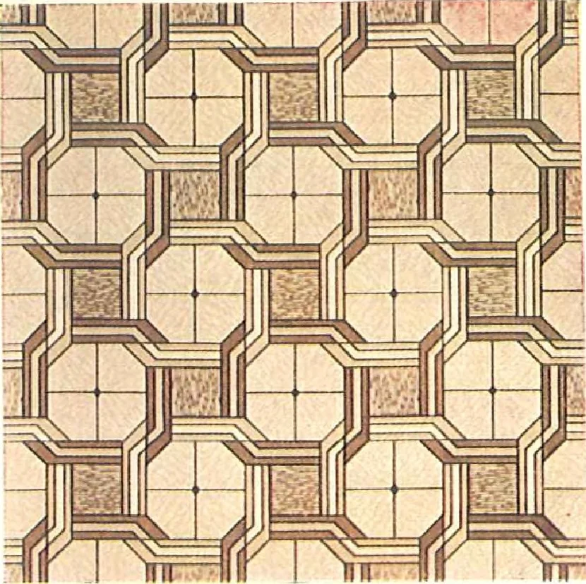 An illustration from Blabon art linoleum styles for 1921., 1921, leaf 67