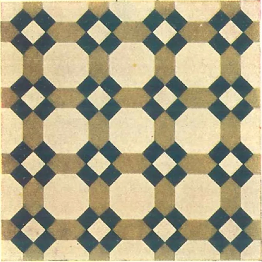 An illustration from Blabon art linoleum styles for 1921., 1921, leaf 67