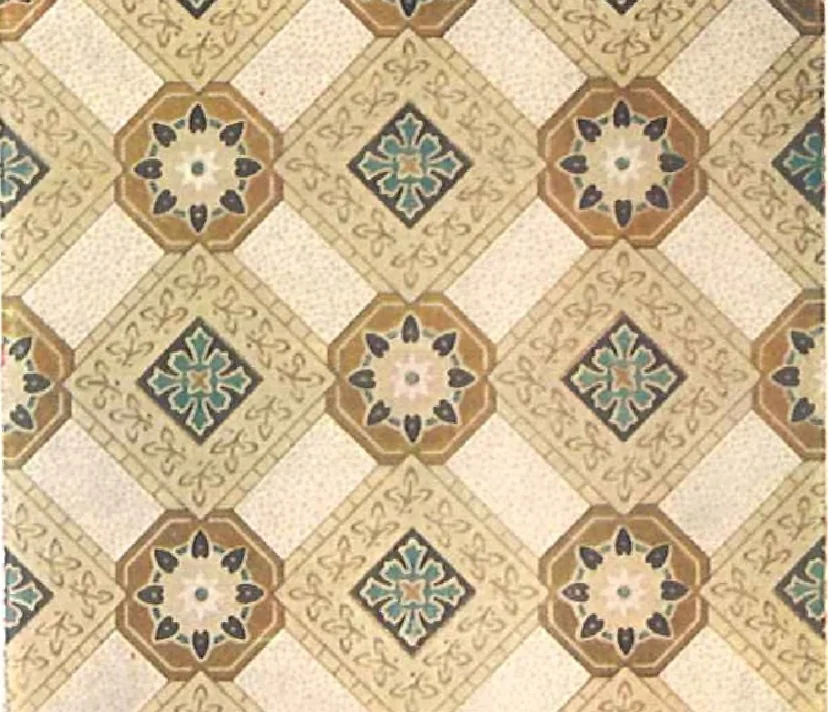 An illustration from Blabon art linoleum styles for 1921., 1921, leaf 68